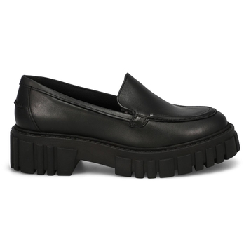 Women's Page Slip On Casual Loafer - Black