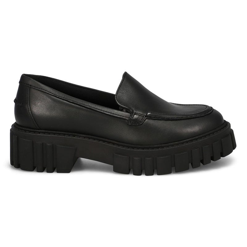 Women's Page Slip On Casual Loafer - Black