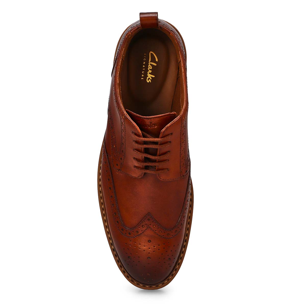 Richelieu habillé en cuir ALDWIN LIMIT, havane, hommes