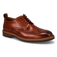 Richelieu habillé en cuir ALDWIN LIMIT, havane, hommes