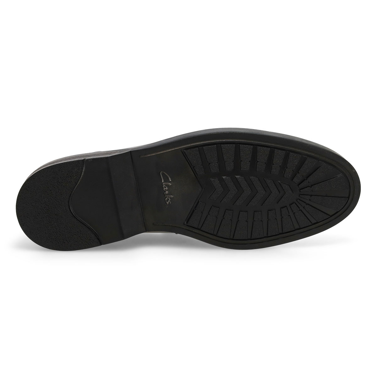 Men's Aldwin Step Leather Slip On Dress Shoe - Black