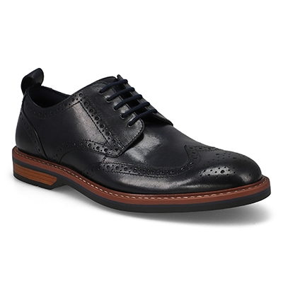 Richelieu habillé en cuir Aldwin Limit, marine, hommes