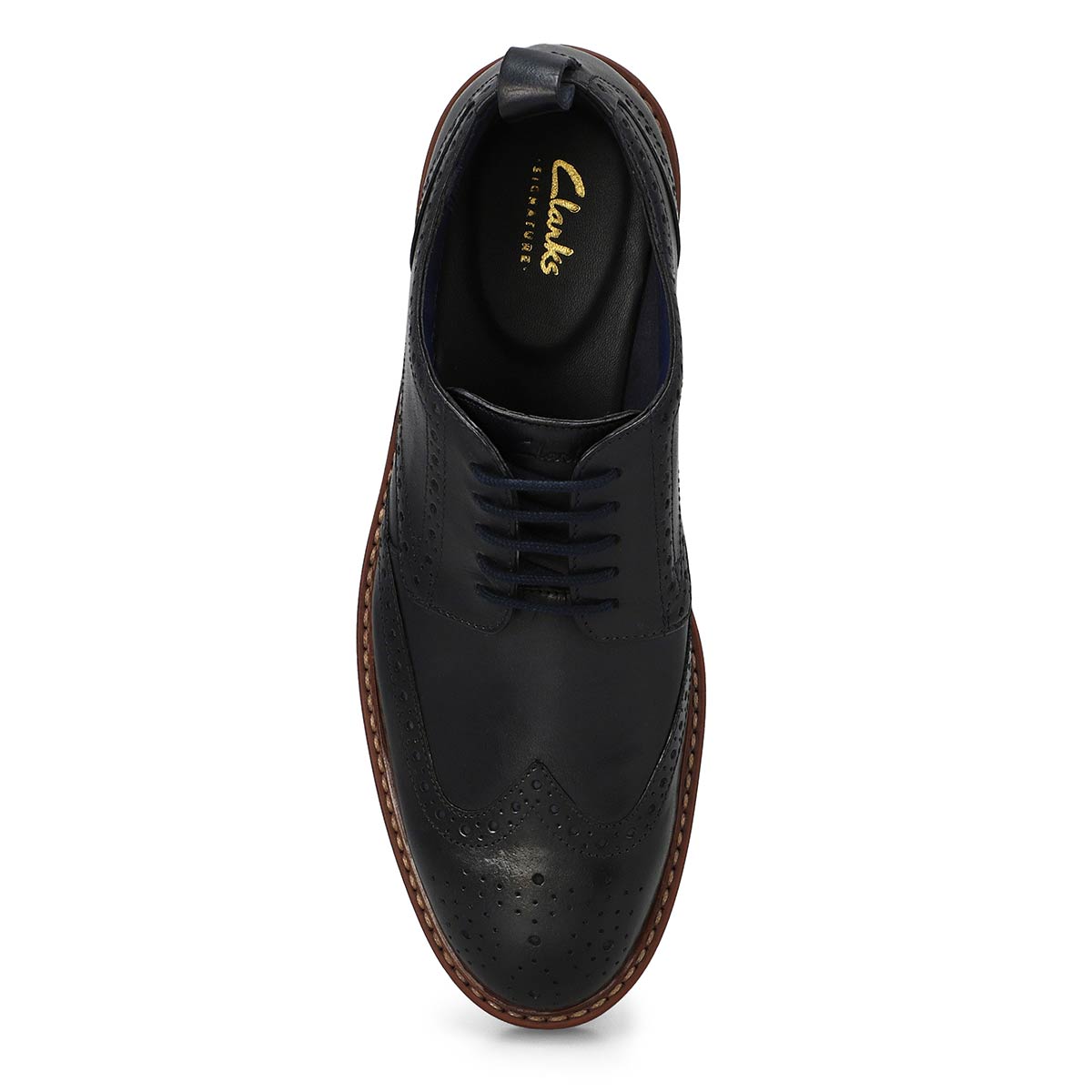 Richelieu habillé en cuir ALDWIN LIMIT, marine, hommes