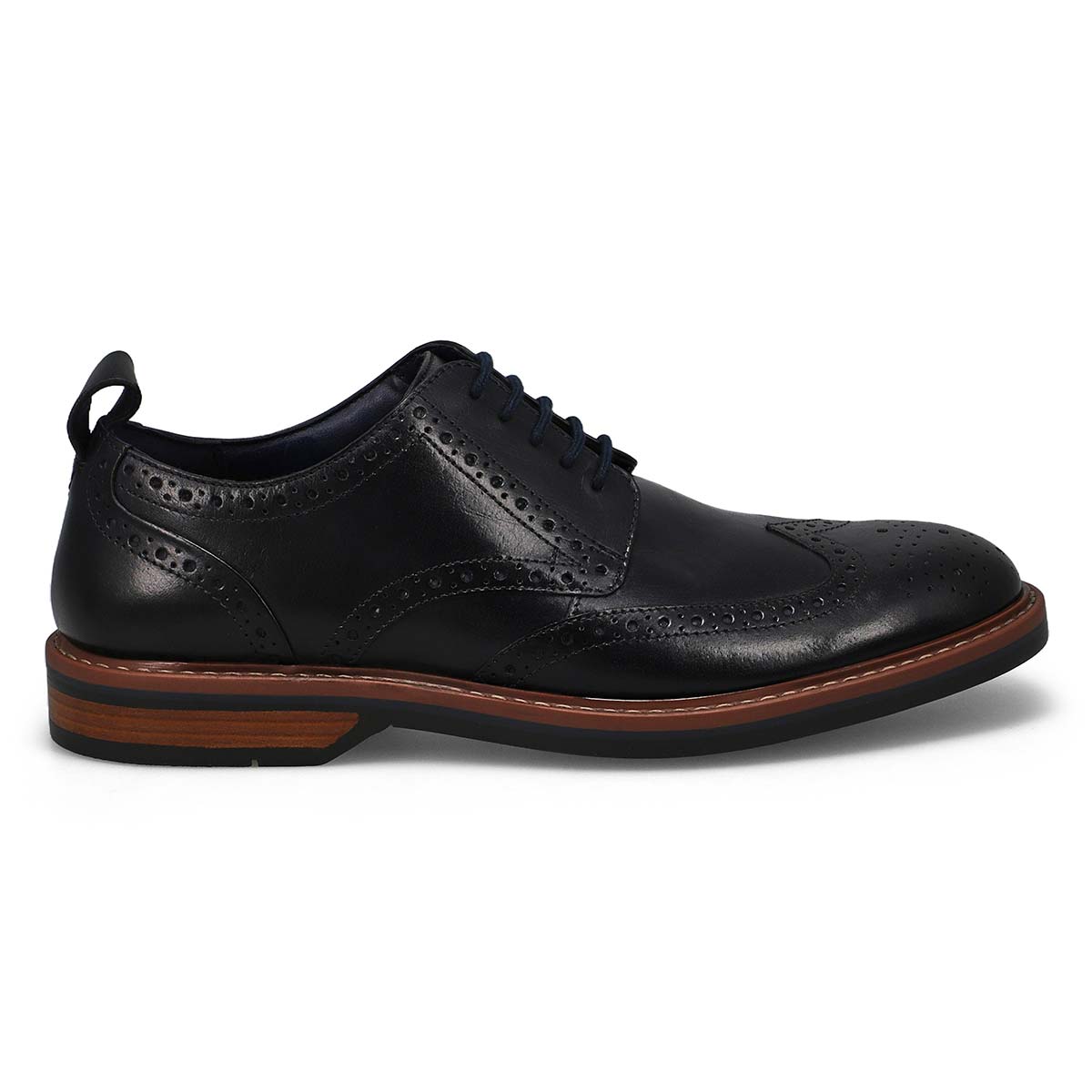 Richelieu habillé en cuir ALDWIN LIMIT, marine, hommes