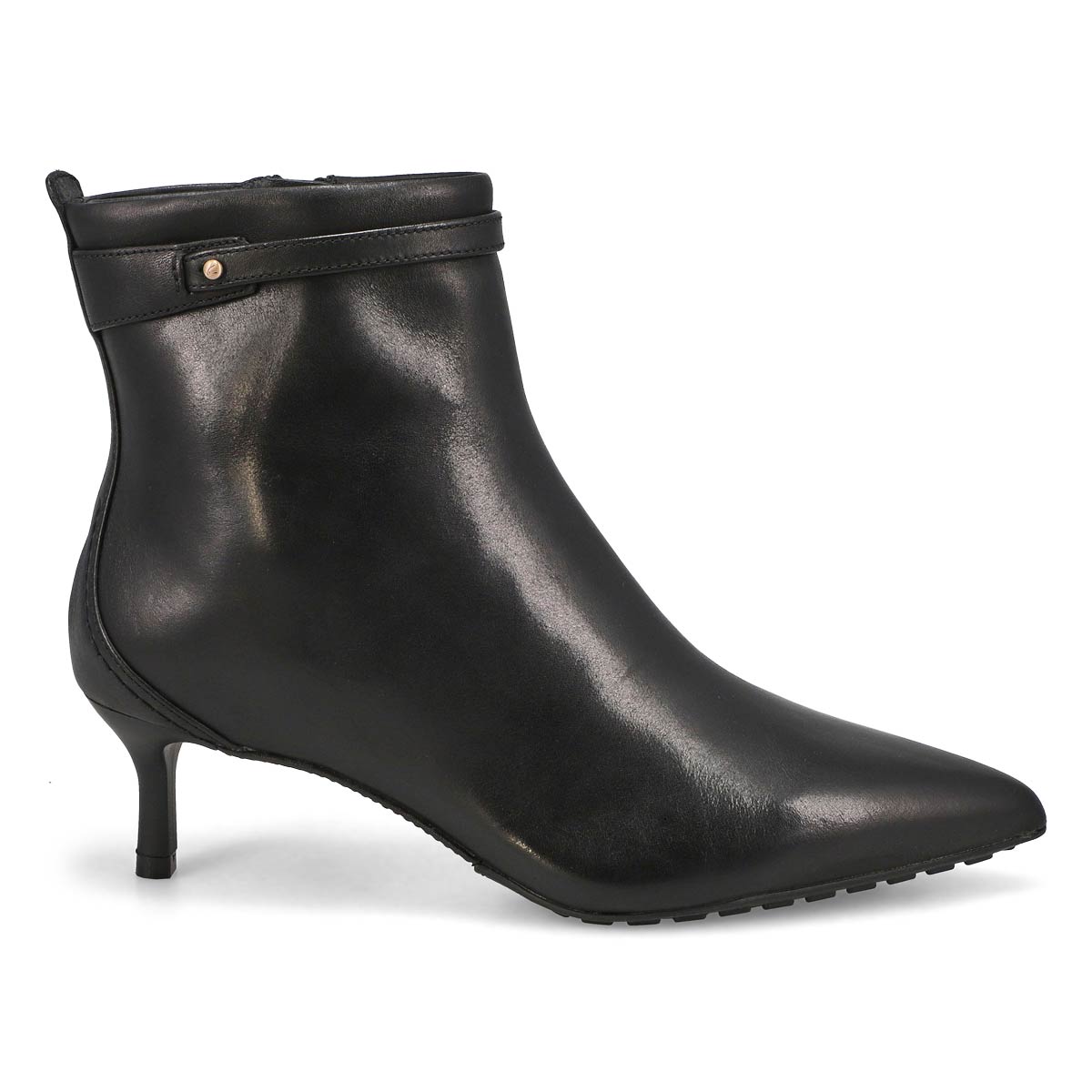 Botte habillée en cuir ADELA UP, noir, femmes