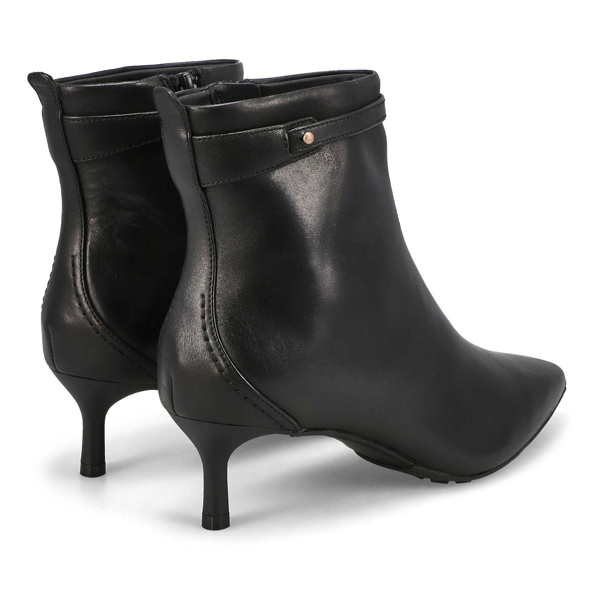 Botte habillée en cuir ADELA UP, noir, femmes