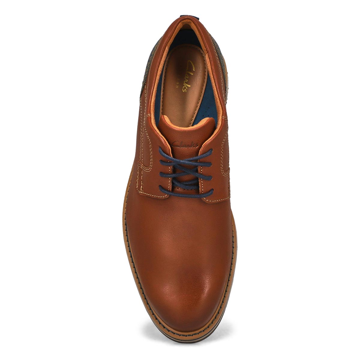Richelieu habillé MONOHAN PLAIN, havane, hommes - Large