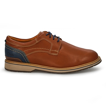 Men's Monahan Plain Wide Oxford Dress Shoe - Tan