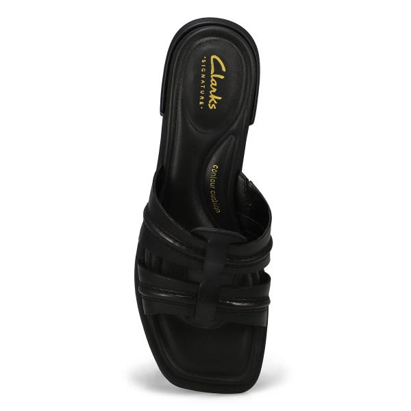 Sandale à enfiler en cuir ARIANY MULE, noir, femmes