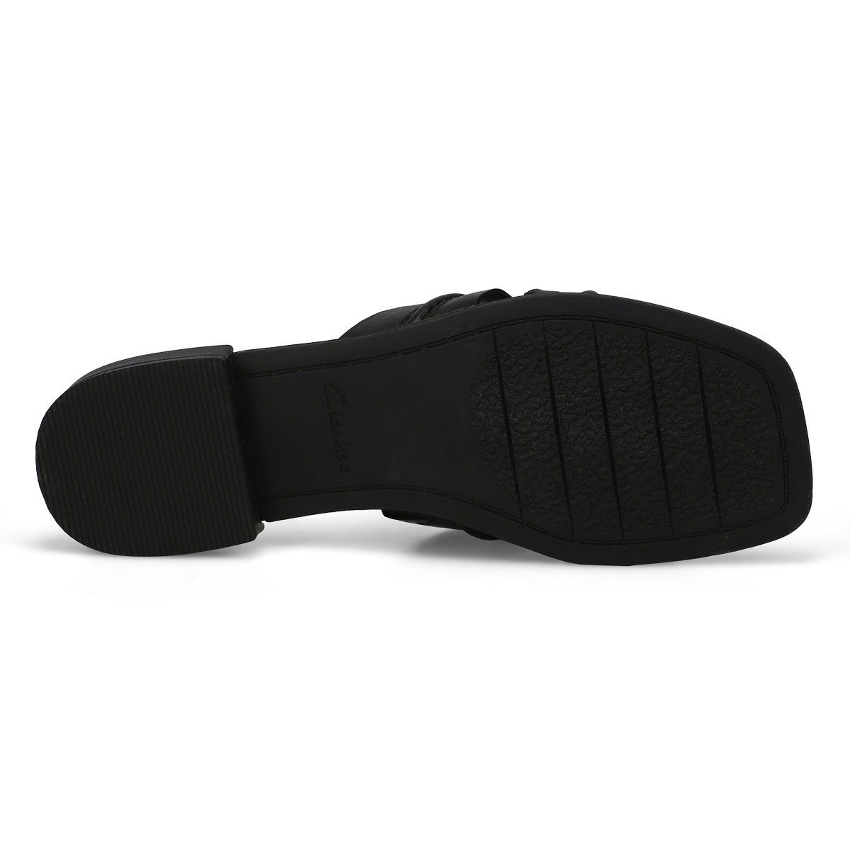 Sandale à enfiler en cuir ARIANY MULE, noir, femmes