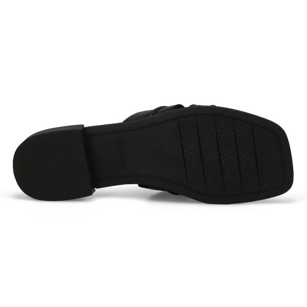 Sandale à enfiler en cuir ARIANY MULE, noir, femmes