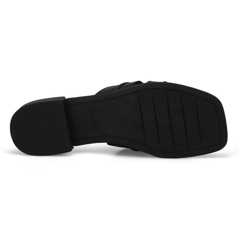 Sandale à enfiler en cuir ARIANY MULE, noir, femmes