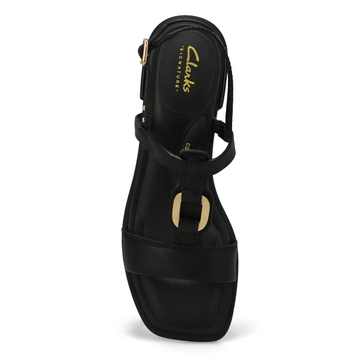 Women's Ariany Sling Leather Casual Sandal - Black
