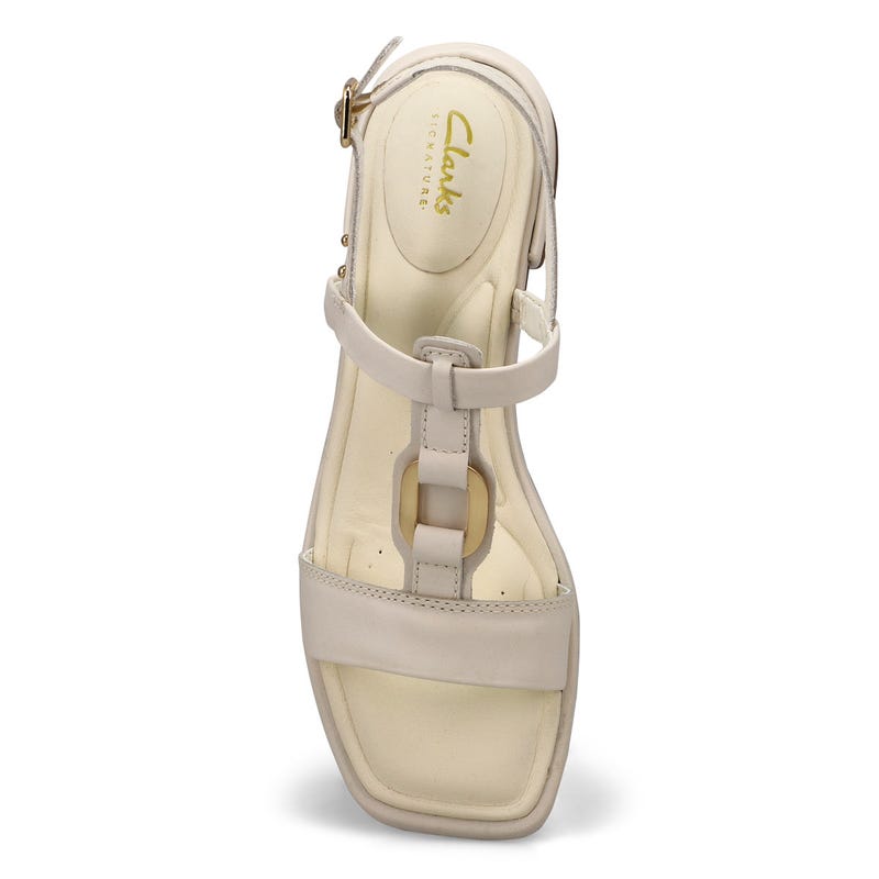 Women's Ariany Sling Leather Casual Sandal - Cream