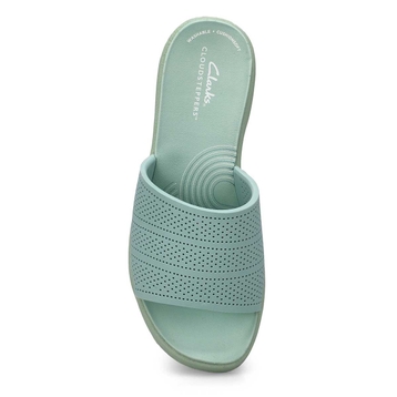 Women's  Drift Twist Platform Slide Wide Sandal - 