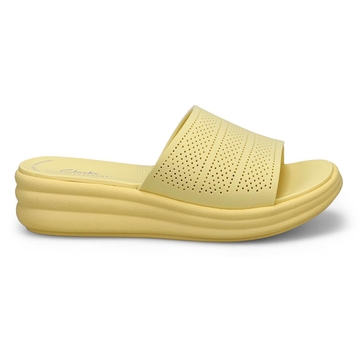 Women's Drift Twist Platform Slide Wide Sandal - P