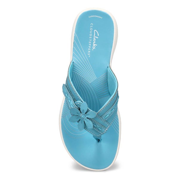 Women's Breeze Opal Thong Sandal - Sky Blue