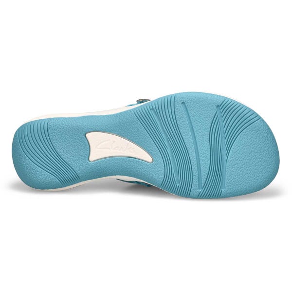 Women's Breeze Opal Thong Sandal - Sky Blue
