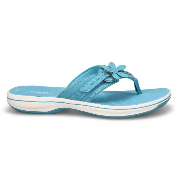 Women's Breeze Opal Thong Sandal - Sky Blue