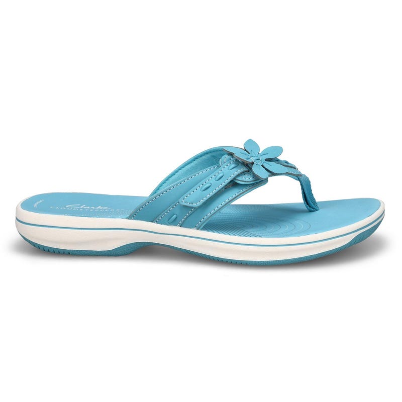 Women's Breeze Opal Thong Sandal - Sky Blue