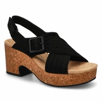 Women's  Nerisa West Casual Wedge Sandal - Black