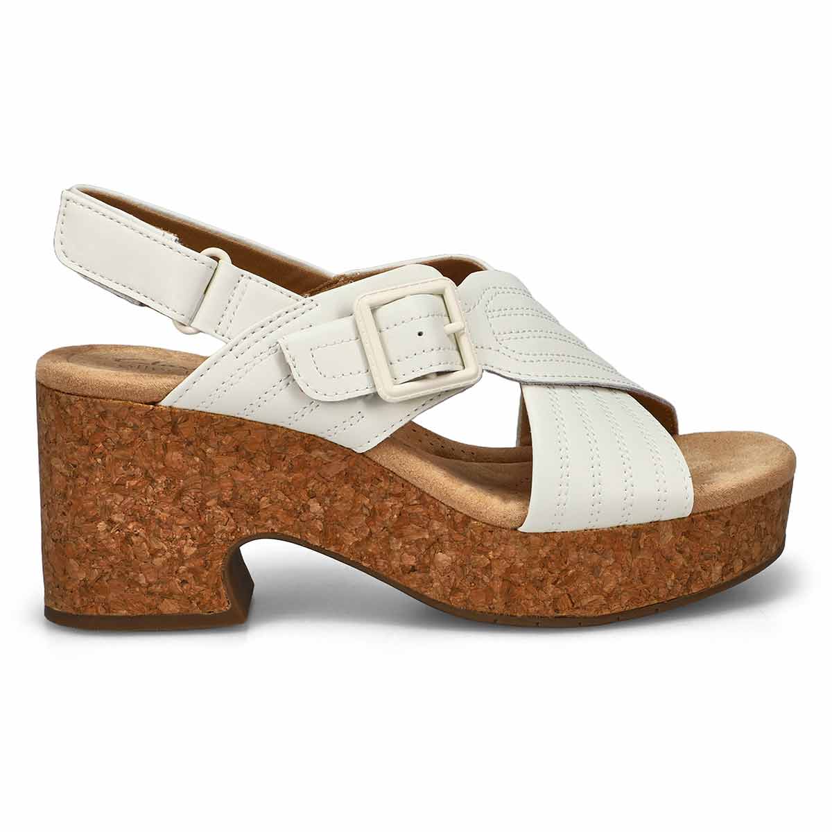 Women's Nerisa West Casual Wedge Sandal - White