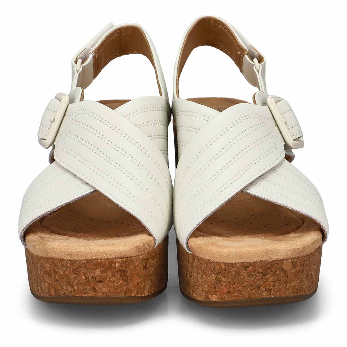 Women's Nerisa West Casual Wedge Sandal - White