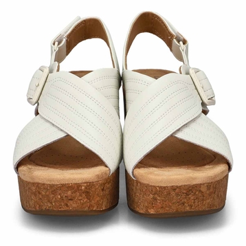 Women's Nerisa West Casual Wedge Sandal - White