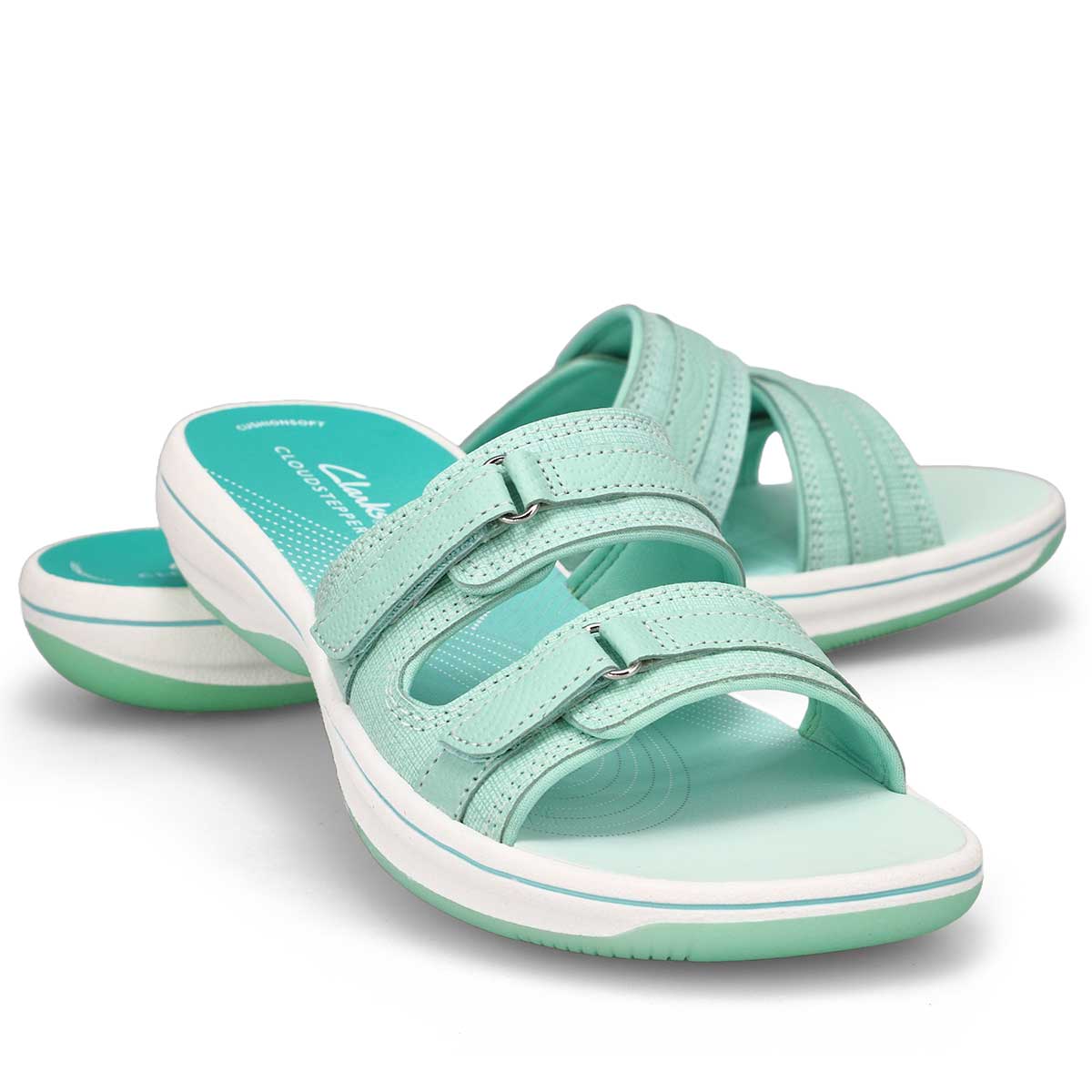 Sandale à enfiler BREEZE PIPER, turquoise ombré, femmes