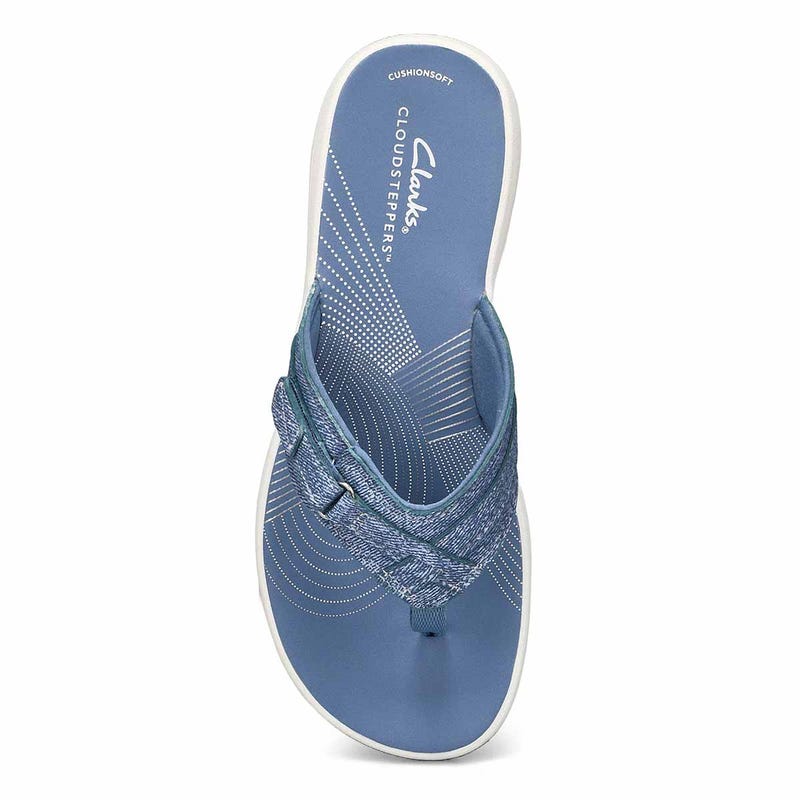 Women's Breeze Sea Thong Sandal - Denim Blue Interest