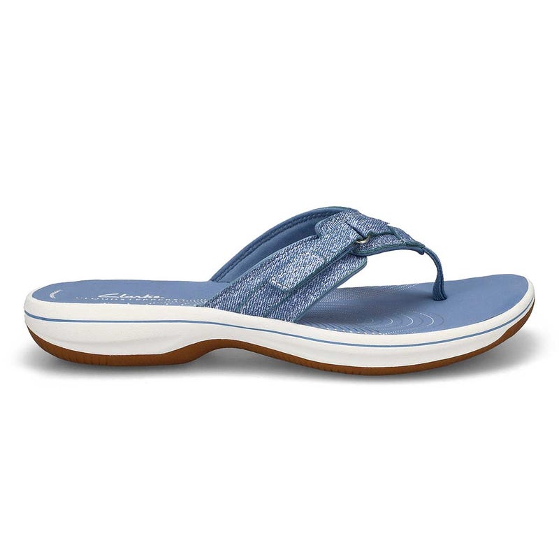 Women's Breeze Sea Thong Sandal - Denim Blue Interest