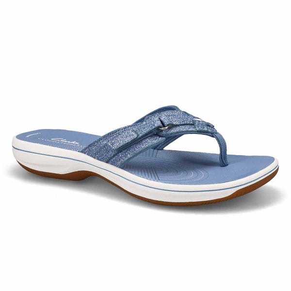 Women's Breeze Sea Thong Sandal - Denim Blue Interest