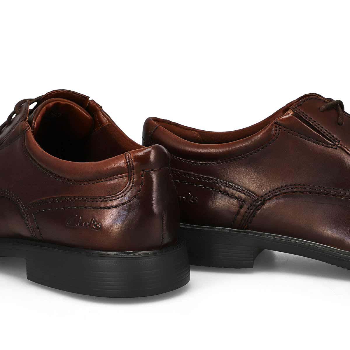 Men's Dresslite Apron Wide Oxford Dress Shoe - Mahogany