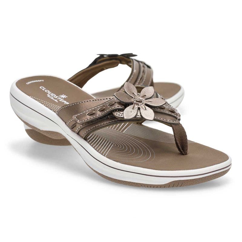 Women's Breeze Opal Thong Sandal - Pewter