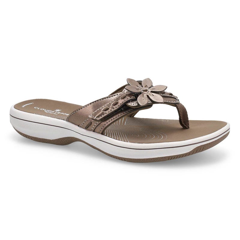 Women's Breeze Opal Thong Sandal - Pewter