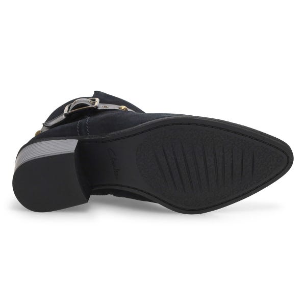 Women's  Morzine Buckle Ankle Boot - Black