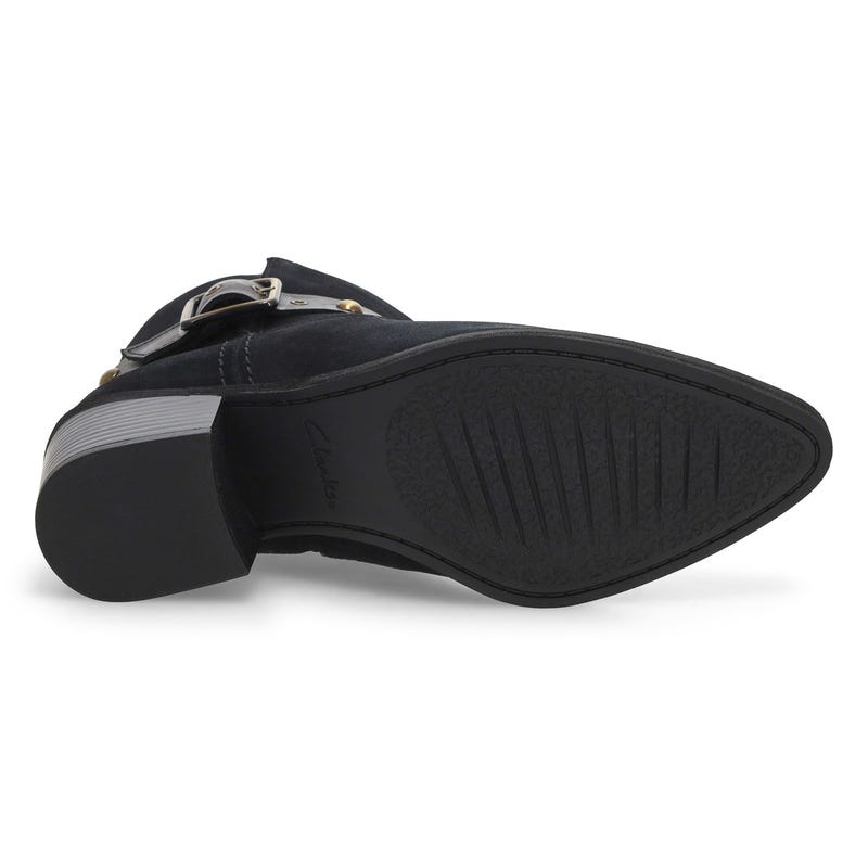 Women's  Morzine Buckle Ankle Boot - Black