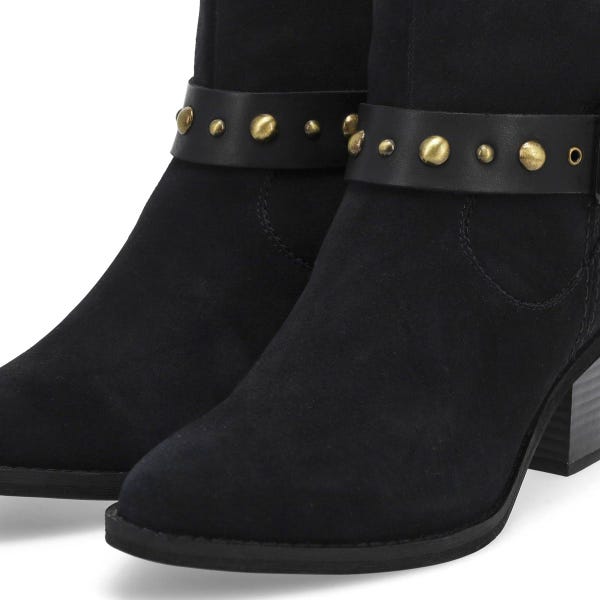 Women's  Morzine Buckle Ankle Boot - Black