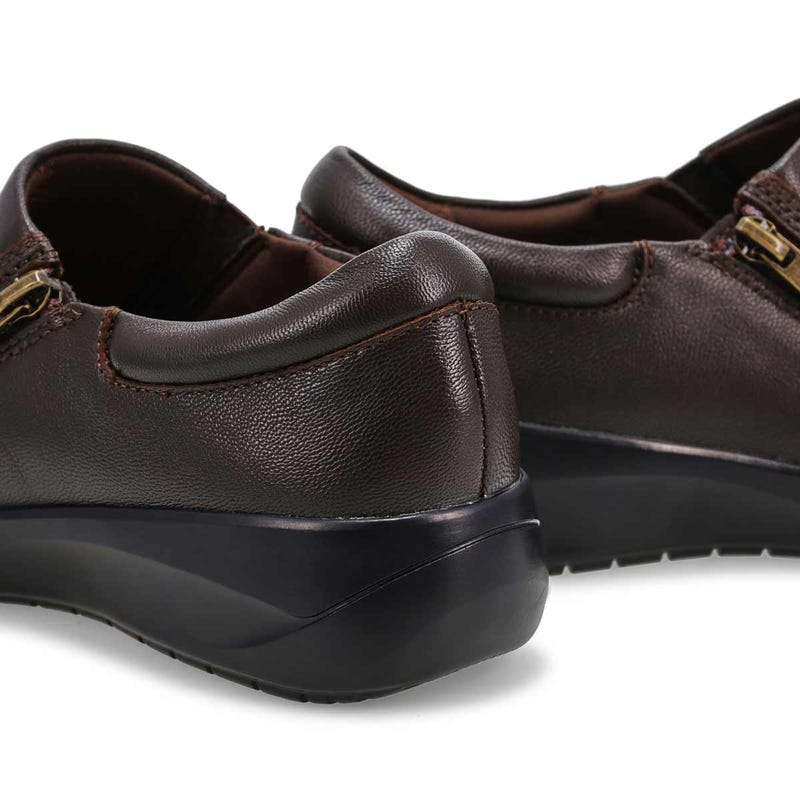Chaussure tout-aller large Kaetlyn Mila pour femmes - Chocolat