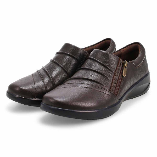 Chaussure tout-aller large Kaetlyn Mila pour femmes - Chocolat