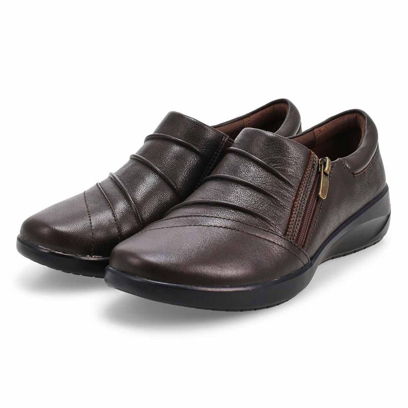 Chaussure tout-aller large Kaetlyn Mila pour femmes - Chocolat