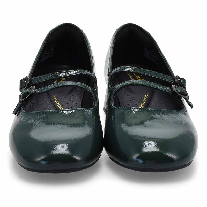 Women's  Daiss30 Shine Dress Heel - Dark Green