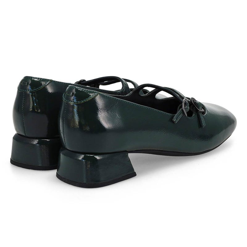 Women's  Daiss30 Shine Dress Heel - Dark Green