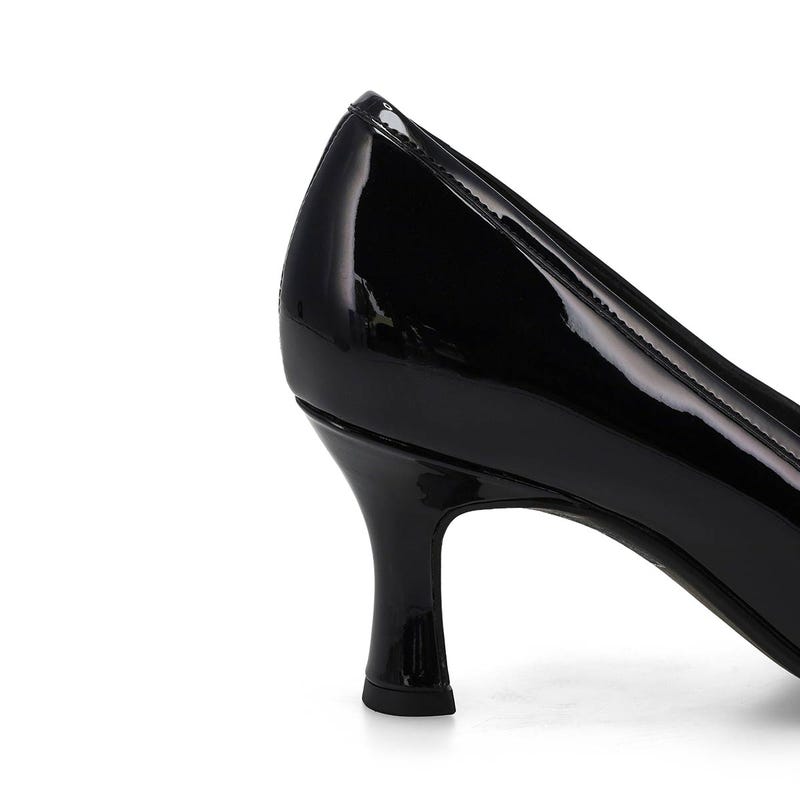 Escarpin KATALEYNA WEST, noir verni, femmes