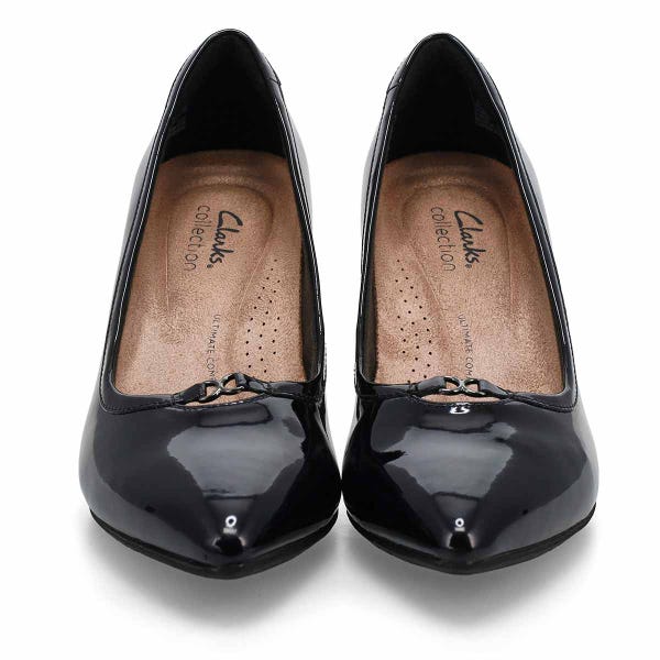 Escarpin KATALEYNA WEST, noir verni, femmes