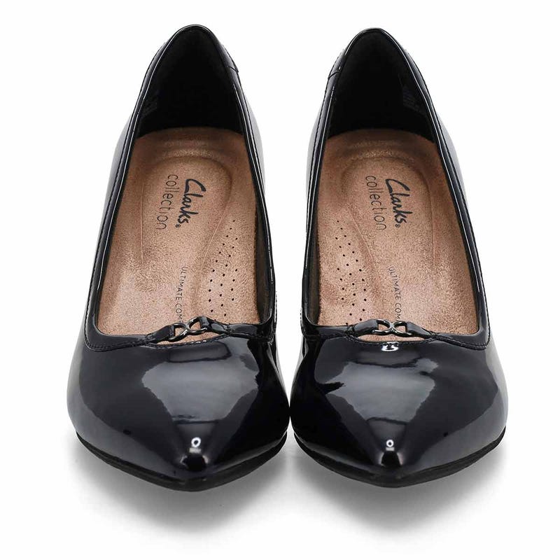 Escarpin KATALEYNA WEST, noir verni, femmes