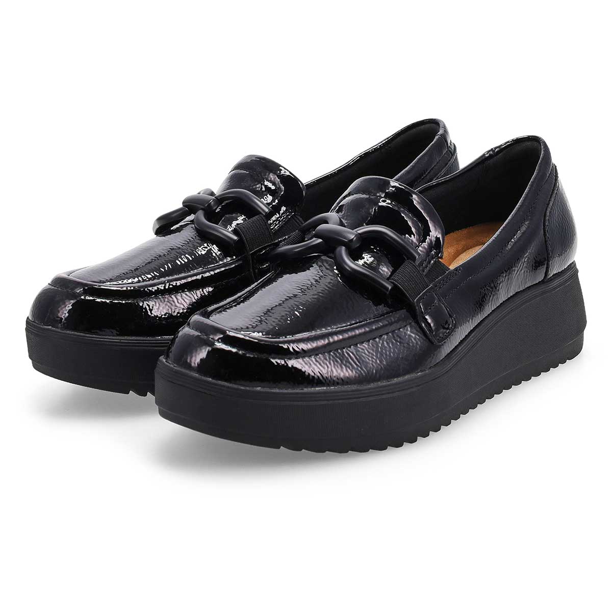 Mocassin  plateforme Zylah Top pour femmes - Noir