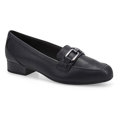 Mocassin décontracté Juliet Echo pour femmes - Noir