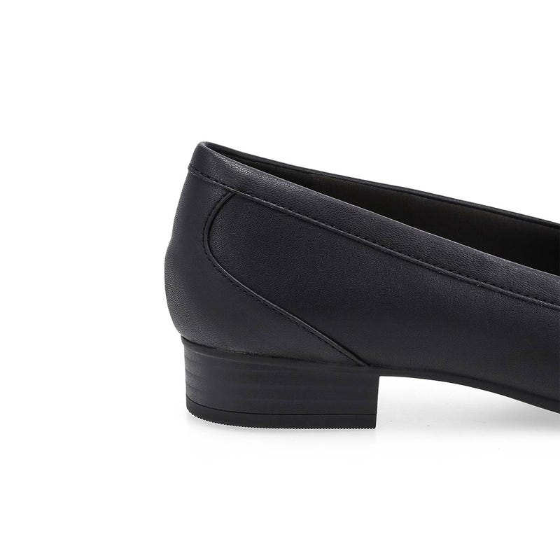 Mocassin décontracté Juliet Echo pour femmes - Noir