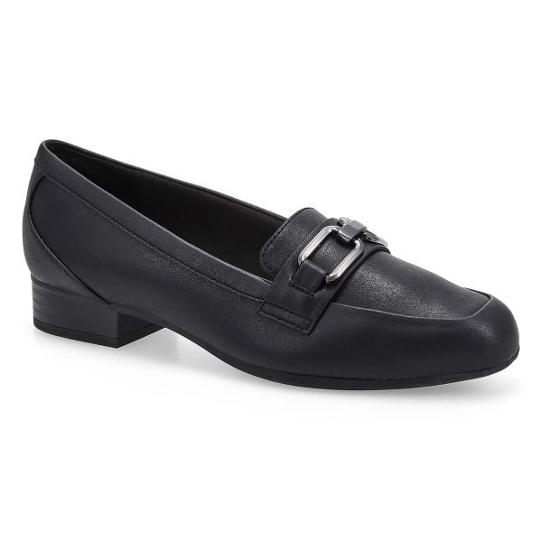 Mocassin décontracté Juliet Echo pour femmes - Noir